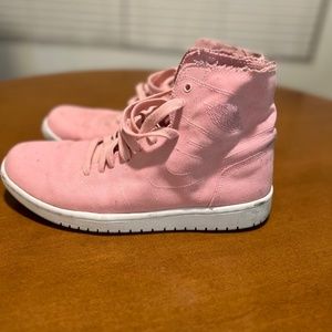 Men’s Pink Nike Air Jordans shoes